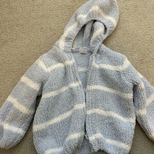 Angel Dear Soft Textured Jacket in Light Blue